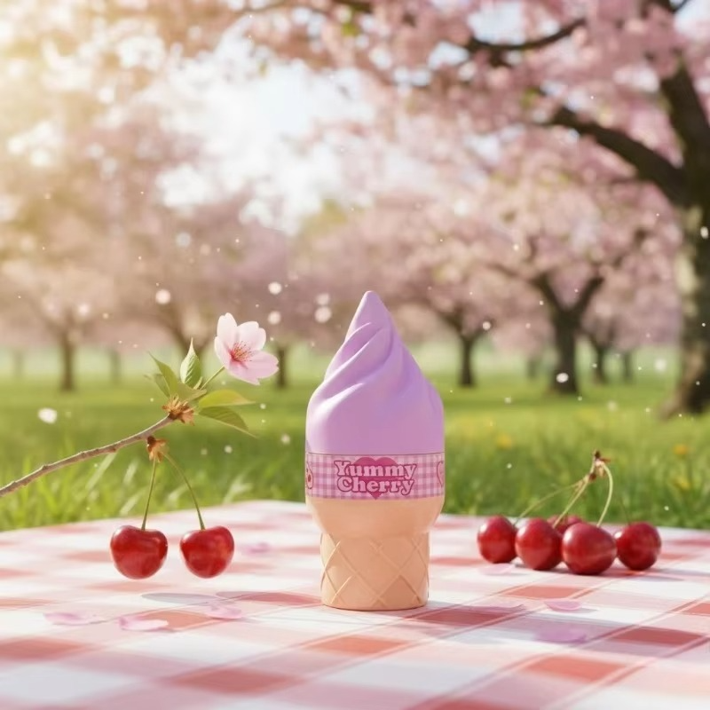 100ml Long Lasting Women Perfume Sweet Woody Fragrance with Chocolate Caramel Cherry Lemon Notes Fresh Elegant Charming Scent