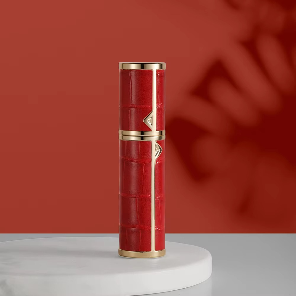 Louischanzl Perfume Atomizer Portable Liquid Cosmetics Containers Traveling 5ml Alcochol Perfume Refillable Bottles Empty Spray